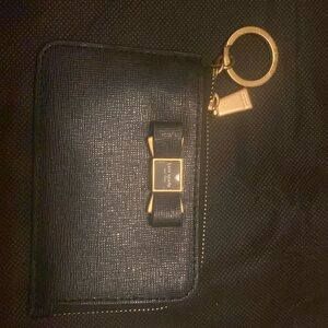 Kate spade card holder with key ring